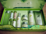 韩国化妆品代购三星JANT BLANC姜布浪朗绿茶10件套装礼盒补水保湿