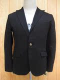 古着Vintage 时尚欧美风 男装商务休闲一粒扣黑色西服西装外套