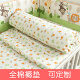 定做 全棉婴儿床垫床褥 宝宝棉垫褥子新生儿床垫 纯棉可定制垫褥