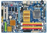 技嘉P45主板GA-EP45-DS3L/UD3R 775针P45全固态豪华大板DDR2内存