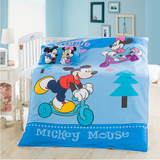 迪士尼全棉卡通婴童二两件套幼儿园儿童床上用品宝宝纯棉被子枕头