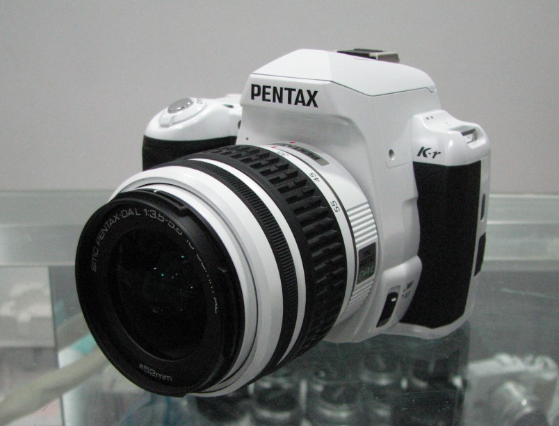 95新pentax/宾得kr k-r套机带原装18-55镜头白色黑色原装二手单反