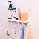 强力吸盘置物架厕所卫生间浴室用品挂钩洗手间毛巾厨房壁挂吸壁式