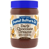 美国代购Peanut Butter & Co. 黑巧克力混合花生酱 454g