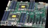 超微X10DRI-T 双路服务器主板 2011v3CPU E-ATX RJ45电口双万兆