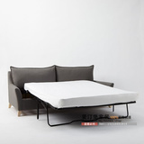 热卖美式现代布艺欧式折叠中小户型法式简约时尚两用沙发床可定制