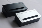 多功能 毛刷桌面插座 拉丝多媒体接线盒信息盒 会议台面电源插座