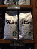 美国进口 星巴克派克市场 中度烘焙咖啡豆 250g/可磨粉