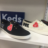 Lynda美国代购Keds泰勒签名款女鞋限量版猫咪帆布鞋   直邮