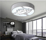 LED吸顶灯饰异形铁艺浪漫个性大气厅客厅卧室书房间荷花灯具圆形
