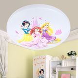 迪士尼Disney儿童房LED卧室吸顶灯圆形卡通男孩女孩温馨小房灯饰