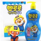 韩国宝露露小企鹅宝宝洗发水儿童专用400ml 赠宝露露喷水玩具