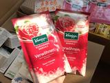 现货 德国代购Kneipp克奈圃玫瑰和山茶混合泡泡浴盐80G