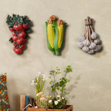 乡村田园蔬菜树脂壁饰挂件家居饰品墙饰平安吉祥饰品创意壁挂饰