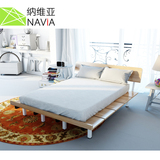 简约榻榻米床 板式的床1.2米 日式1.8M单人床 1.5米双人床架现代