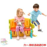 【天天特价】儿童桌椅多功能学习桌宝宝折叠桌玩具储物桌加厚塑料