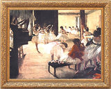 【舞蹈教室】芭蕾油画欧美复古客厅工艺画 卧室书房墙画 成品包邮