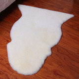 澳洲纯羊毛地毯羊剪绒短毛地毯卧室客厅整张羊皮羊毛沙发垫飘窗垫