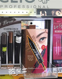 韩国代购CLIO珂莱欧双头眉笔套装 水眉笔+染眉膏＋唇彩/修眉套装
