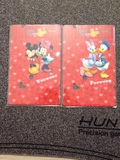上海交通卡 迷你卡 2016 迪士尼米老鼠M01－16（一套二张）
