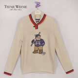 Teenie Weenie 小熊男装专柜正品 冬羊毛针织衫毛衣 TNKW34V71H