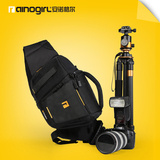 安诺格尔数码摄像包d90 5D专业单反相机包/多用斜跨单肩摄影背包