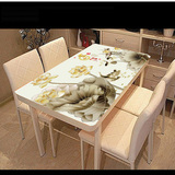 定做家具贴膜贴纸不透明玻璃茶几餐桌实木玻璃贴灶台桌面保护膜x7