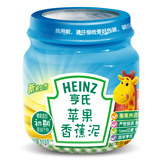 Heinz/亨氏宝宝果泥 婴儿果泥苹果香蕉泥113g婴幼儿宝宝辅食2段