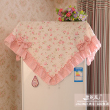 冰箱罩 柜机空调罩茶几盖布方巾简约韩式床头柜桌布洗衣机防尘罩