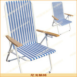 可折叠尼龙躺椅/尼龙椅/沙滩椅/折椅/躺椅/椅子