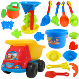 儿童沙滩玩具套装 大号 宝宝玩沙子挖沙漏铲子工具 儿童玩雪玩具