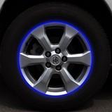 汽车轮毂改色反光贴条 轮胎轮圈反光圈车贴纸 汽车改装装饰㊣特价