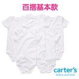现货美国代购 Carters 新生婴幼儿棉衣宝宝连身体哈衣爬服夏天装