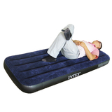 原装正品INTEX68950植绒充气床垫单人气垫床折叠床午休床充气床