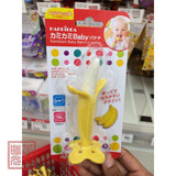 现货日本代购  埃迪森happy idea香蕉硅胶咬咬乐 牙胶 婴儿玩具