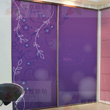 墙贴 磨砂玻璃贴膜 窗花贴纸 客厅 玻璃膜 窗贴卫生间  Y-0327