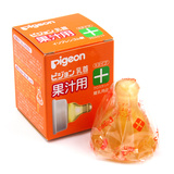 日本代购 贝亲果汁奶嘴标准口径十字孔果汁奶瓶专用乳胶奶嘴1个装