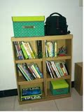 瓦楞纸板家具简易创意书柜办公室书架书橱储物架置物架桌上小书架