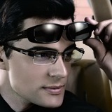 宝丽来男女款时尚偏光太阳镜 近视专用套镜 司机驾驶眼镜潮墨7601