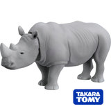 日本Tomy Takara正版散货【动物园系列 可动动物模型 犀牛】