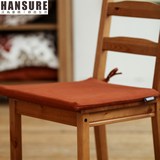 软装布艺 椅垫梯形 方形 40*40cm 纯色餐椅垫坐垫可拆洗定制促销