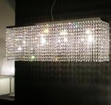LED吸顶灯饰长方形水晶吊灯具客厅卧室餐厅大厅现代简约欧式大气
