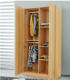 特价简约现代 刨花板 三聚氰胺板 人造板衣柜实木 实木衣柜衣柜