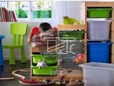 宜家代购IKEA舒法特架子松木儿童储物柜子住宅家具架类搁板置物架