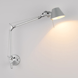 【米度】现代简约欧式创意餐厅 卧室床头灯 过道灯 金属双臂壁灯