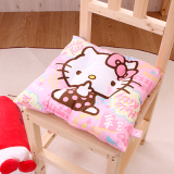 【第一韩国家居】hello kitty正品.有绑带舒适坐垫椅垫40x40cm