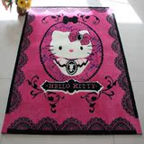佳瑞 卡通hello kitty凯蒂猫儿童地毯 客厅卧室地毯100*130CM