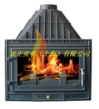 龙正真火壁炉 真火欧式嵌入式燃木铸铁壁炉LZ-076