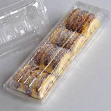 吸塑盒透明塑料蛋糕点卷寿司马卡龙面包饼干泡芙保鲜盒200只