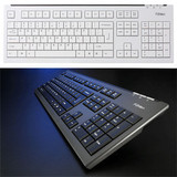 富勒 有线USB键盘  超薄静音键盘 镭冠青花瓷键盘 笔记本键盘